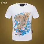 hommes philipp plein t shirt cotton aigle mode